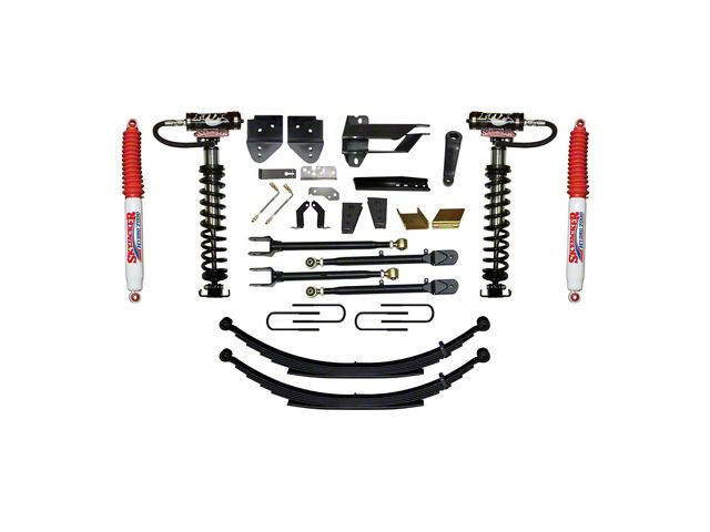 SkyJacker 8.50-Inch Coil-Over Kit with 4-Link Conversion, Leaf Springs and Hydro Shocks (17-22 4WD F-350 Super Duty)