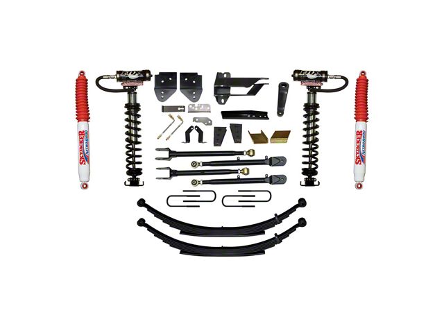 SkyJacker 8.50-Inch Coil-Over Kit with 4-Link Conversion, Leaf Springs and Nitro Shocks (17-22 4WD F-350 Super Duty)
