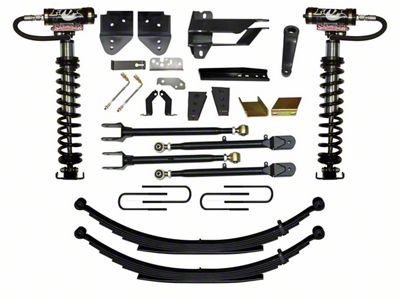 SkyJacker 8.50-Inch Coil-Over Kit with 4-Link Conversion and Rear Leaf Springs (17-22 4WD F-350 Super Duty)