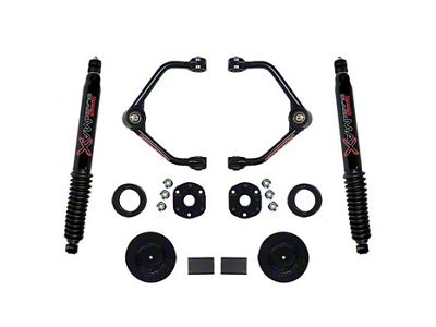 SkyJacker 3-Inch Suspension Lift Kit with Black MAX Shocks (19-24 4WD RAM 1500 w/o Air Ride, Excluding TRX)