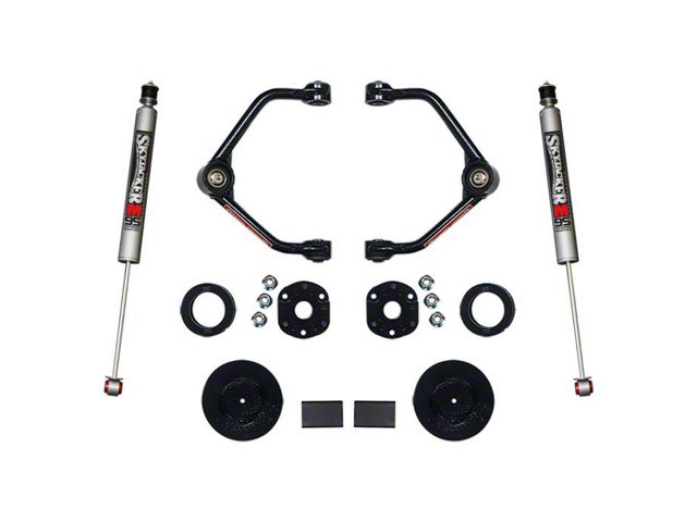 SkyJacker 3-Inch Suspension Lift Kit with M95 Monotube Shocks (19-24 4WD RAM 1500 w/o Air Ride, Excluding TRX)