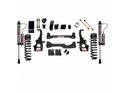SkyJacker 4-Inch Standard Suspension Lift Kit with ADX 2.0 Remote Reservoir Shocks (12-18 RAM 1500 w/o Air Ride)