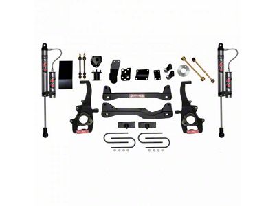 SkyJacker 4-Inch Standard Suspension Lift Kit with ADX 2.0 Remote Reservoir Shocks (06-08 4WD RAM 1500)