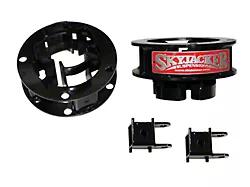 SkyJacker 2-Inch Front Metal Spacer Leveling Kit with Shock Extension Brackets (14-18 4WD RAM 2500)