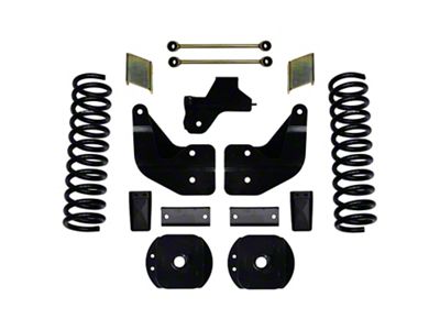 SkyJacker 4-Inch Suspension Lift Kit with Rear Coil Spacers (19-22 4WD 6.7L RAM 2500 w/o Air Ride)