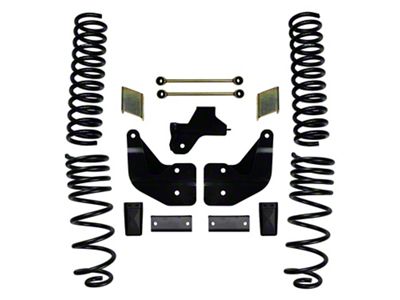 SkyJacker 4-Inch Suspension Lift Kit with Rear Coil Springs (19-22 4WD 6.7L RAM 2500 w/o Air Ride)