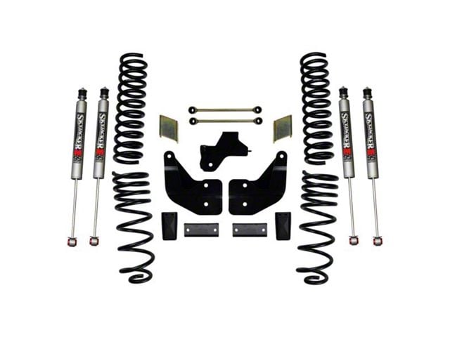SkyJacker 4-Inch Suspension Lift with Rear Coil Springs and M95 Performance Shocks (19-24 4WD 6.7L RAM 2500 w/o Air Ride, Excluding Power Wagon)