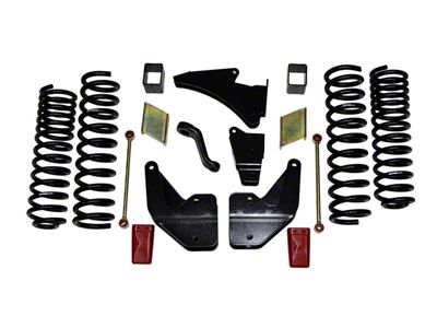 SkyJacker 6-Inch Suspension Lift Kit with Black MAX Shocks (14-18 4WD 6.7L RAM 2500 w/o Air Ride)