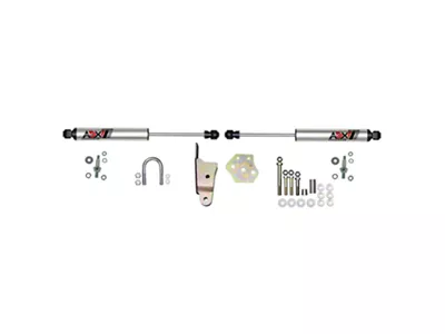 SkyJacker ADX 2.0 CNC Machined Polished Aluminum Dual Stabilizer Kit (94-97 4WD RAM 2500)
