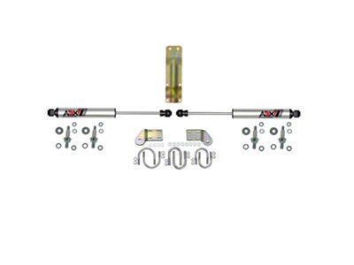 SkyJacker ADX 2.0 CNC Machined Polished Aluminum Dual Stabilizer Kit (98-02 4WD RAM 2500)