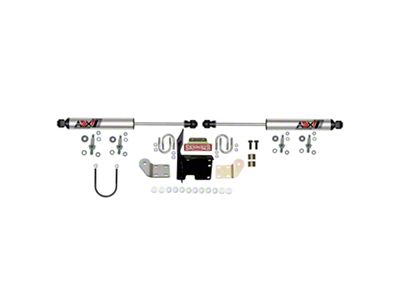 SkyJacker ADX 2.0 CNC Machined Polished Aluminum Dual Stabilizer Kit for 4+ Inch Lift (14-20 4WD RAM 2500)