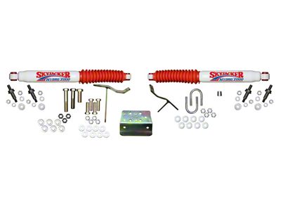SkyJacker Hydro 7000 Dual Steering Stabilizer Kit (03-09 4WD RAM 2500)