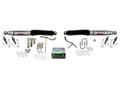 SkyJacker Silver 9000 Dual Steering Stabilizer Kit (03-09 4WD RAM 2500)