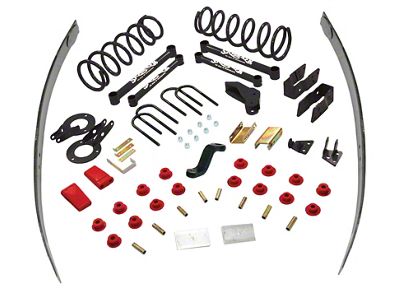 SkyJacker 6-Inch Class II Suspension Lift Kit with Black MAX Shocks (03-08 4WD RAM 3500)