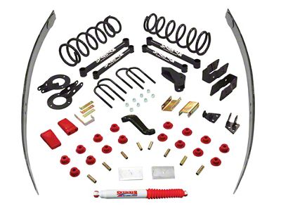 SkyJacker 6-Inch Class II Suspension Lift Kit with Hydro Shocks (06-09 4WD RAM 3500)