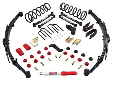 SkyJacker 6-Inch Suspension Lift Kit with Leaf Springs and M95 Performance MAX Shocks (10-12 4WD RAM 3500)