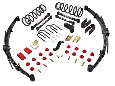 SkyJacker 6-Inch Suspension Lift Kit with Leaf Springs and M95 Performance MAX Shocks (03-08 4WD RAM 3500)