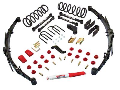 SkyJacker 6-Inch Suspension Lift Kit with Leaf Springs and Nitro Shocks (2009 4WD RAM 3500)