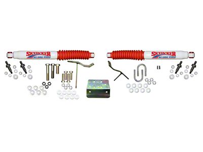 SkyJacker Hydro 7000 Dual Steering Stabilizer Kit (03-09 4WD RAM 3500)