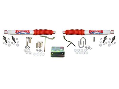 SkyJacker Hydro 7000 Dual Steering Stabilizer Kit (10-12 4WD RAM 3500)