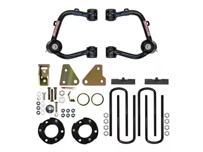 SkyJacker 3.50-Inch Upper Control Arm and Strut Spacer Suspension Lift Kit (19-20 4WD Ranger w/ Factory Aluminum Steering Knuckles)