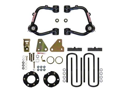 SkyJacker 3.50-Inch Upper Control Arm and Strut Spacer Suspension Lift Kit (21-23 4WD Ranger w/ Factory Aluminum Knuckles, Excluding Tremor)