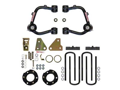 SkyJacker 3.50-Inch Upper Control Arm and Strut Spacer Suspension Lift Kit (21-24 4WD Ranger w/ Factory Aluminum Knuckles, Excluding Raptor & Tremor)