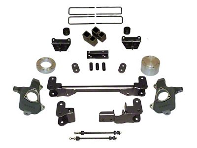 SkyJacker 3-Inch Suspension Lift Kit with Black MAX Shocks (99-06 4WD Sierra 1500)