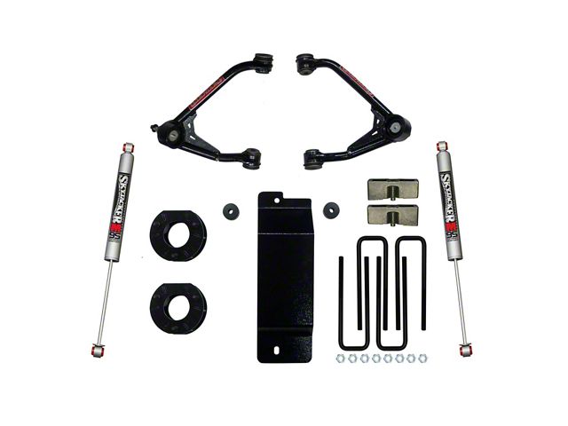 SkyJacker 3.50 to 4-Inch Upper Control Arm Suspension Lift Kit with M95 Performance Shocks (07-13 4WD Sierra 1500)
