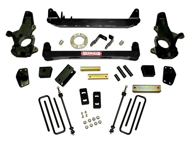 SkyJacker 3-Inch Suspension Lift Kit with M95 Performance Shocks (07-10 4WD Sierra 2500 HD)