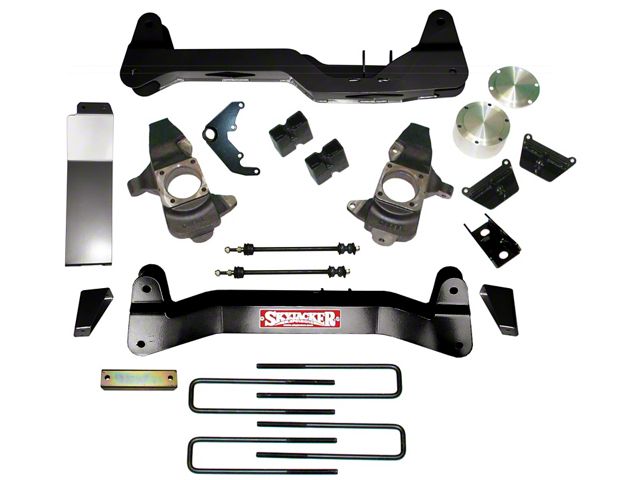 SkyJacker 6-Inch Suspension Lift Kit with M95 Performance Shocks (07-10 4WD Sierra 2500 HD)