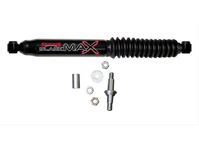 SkyJacker Black MAX Replacement Steering Stabilizer Cylinder (07-18 4WD Sierra 2500 HD)