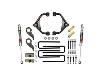 SkyJacker 3 to 3.50-Inch Upper Control Arm Suspension Lift Kit with M95 Performance Shocks (11-19 Sierra 3500 HD SRW w/o Factory Overload Springs, Excluding Denali)