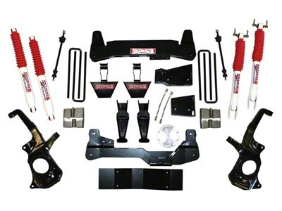 SkyJacker 6-Inch Suspension Lift Kit with Nitro Shocks (11-19 4WD Sierra 3500 HD, Excluding Denali)