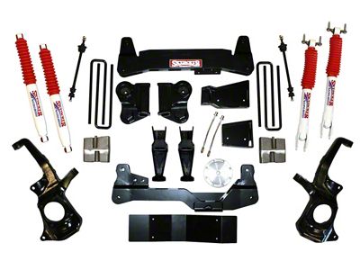 SkyJacker 7-Inch Suspension Lift Kit with Nitro Shocks (11-19 4WD Sierra 3500 HD, Excluding Denali)