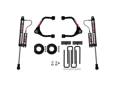 SkyJacker 3.50-Inch Suspension Lift Kit with ADX 2.0 Remote Reservoir Shocks (19-25 Silverado 1500 Crew Cab w/ 5.80-Foot Short Box, Excluding Trail Boss)