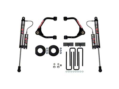 SkyJacker 3.50-Inch Suspension Lift Kit with ADX 2.0 Remote Reservoir Shocks (19-24 Silverado 1500 Crew Cab w/ 5.80-Foot Short Box, Excluding Trail Boss)