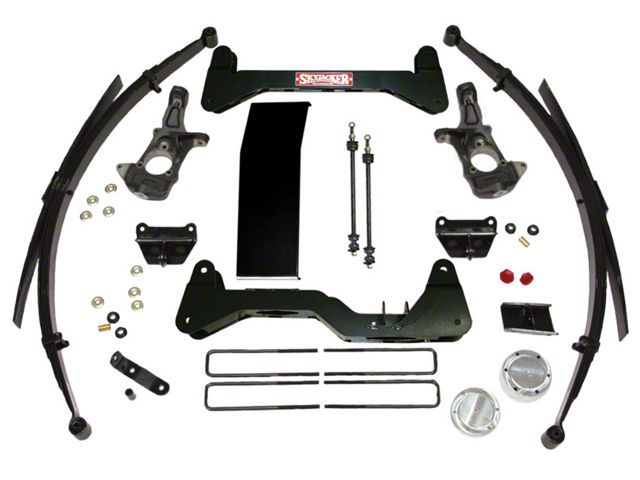 SkyJacker 6-Inch Suspension Lift Kit with Leaf Springs and M95 Performance Shocks (99-06 4WD Silverado 1500)