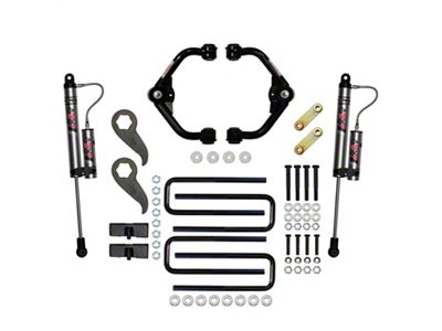 SkyJacker 3 to 3.50-Inch Suspension Lift Kit With ADX 2.0 Remote Reservoir Shocks. (20-25 Silverado 3500 HD w/o MagneRide)