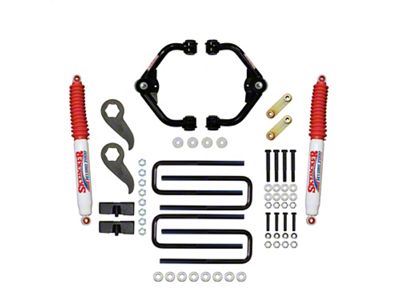 SkyJacker 3 to 3.50-Inch Suspension Lift Kit with Hydro Shocks (20-25 Silverado 3500 HD w/o MagneRide)