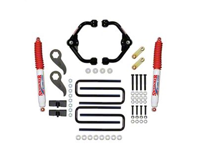 SkyJacker 3 to 3.50-Inch Suspension Lift Kit with Hydro Shocks (20-24 Silverado 3500 HD w/o MagneRide)