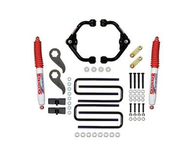 SkyJacker 3 to 3.50-Inch Suspension Lift Kit with Nitro Shocks (20-25 Silverado 3500 HD w/o MagneRide)