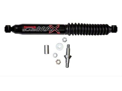 SkyJacker Black MAX HD OEM Replacement Steering Stabilizer (07-10 4WD 6.0L Silverado 3500 HD)