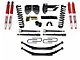 SkyJacker 4-Inch Suspension Lift Kit with 4-Link Conversion, Rear Leaf Springs and Nitro Shocks (17-22 4WD 6.7L Powerstroke F-250 Super Duty)