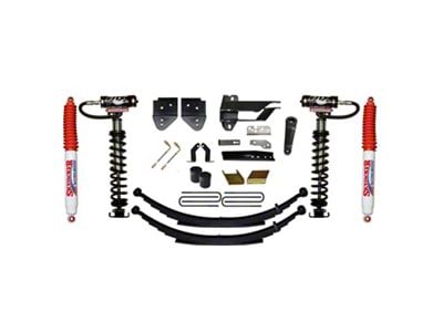 SkyJacker 6-Inch Coil-Over Kit with Rear Leaf Springs and Nitro Shocks (17-22 4WD F-250 Super Duty)