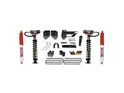 SkyJacker 6-Inch Coil-Over Kit with Rear Lift Blocks and Nitro Shocks (17-22 4WD F-250 Super Duty)