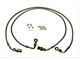 SkyJacker Front Stainless Steel Brake Lines for 4-Inch Lift (11-16 4WD 6.2L F-250 Super Duty)