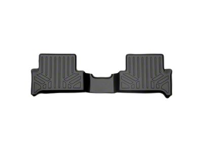 SmartLiner Smart Coverage Custom Fit Rear Floor Liner; Black (15-22 Colorado Extended Cab w/o Vinyl Flooring)
