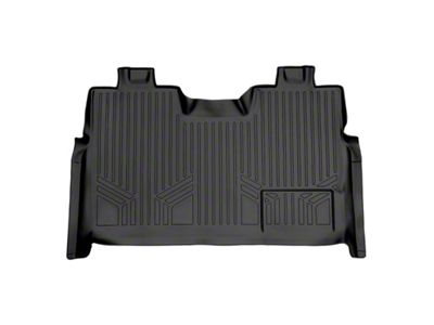 SmartLiner Smart Coverage Custom Fit Rear Floor Liner; Black (09-14 F-150 SuperCrew)