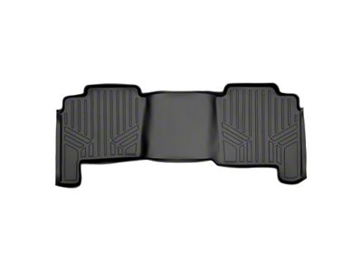 SmartLiner Smart Coverage Custom Fit Rear Floor Liner; Black (04-08 F-150 SuperCrew)